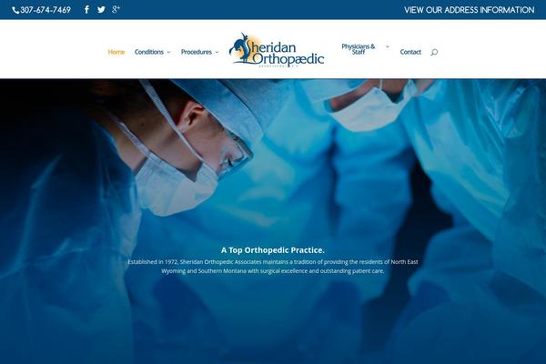 Divi theme site design template sample