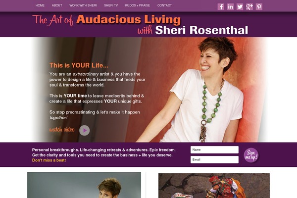sherirosenthal.com site used Sheri-rosenthal