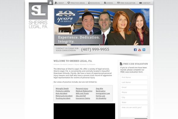 sherrislegal.com site used Sherris-legal