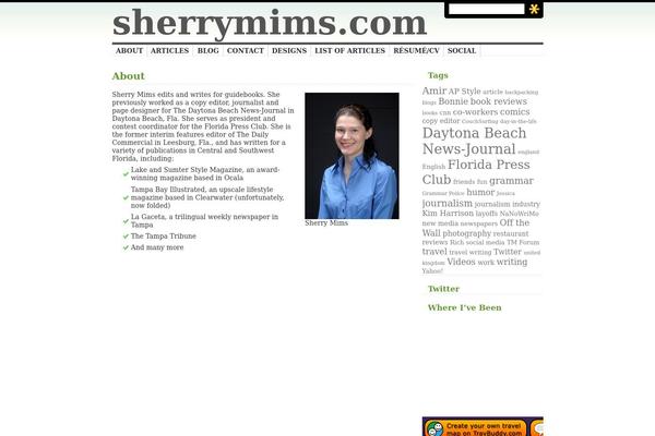 sherrymims.com site used Cleartime