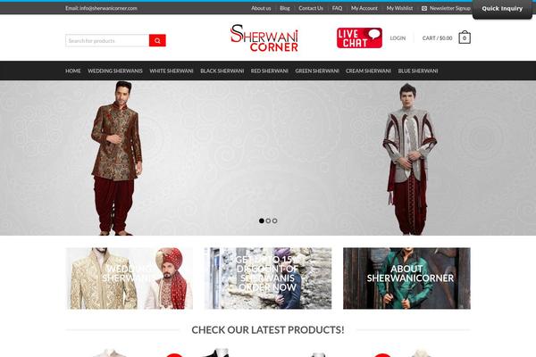 Flatsome theme site design template sample