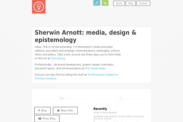 sherwinarnott.org site used Sherwin-beta