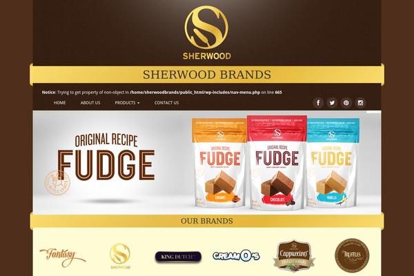 sherwoodbrands.net site used Sherwood