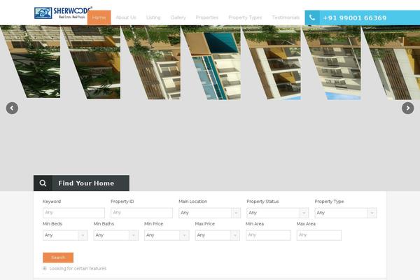 Realhomes Theme theme site design template sample