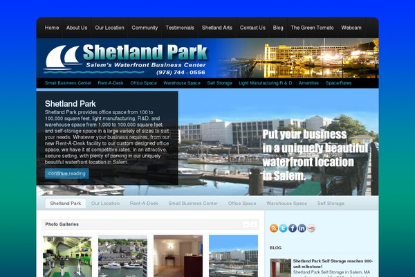 shetlandpark.com site used Wp-elegance-prem
