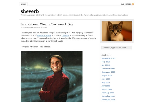 Thesis theme site design template sample