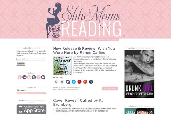 shhmomsreading.com site used Shh-moms-reading