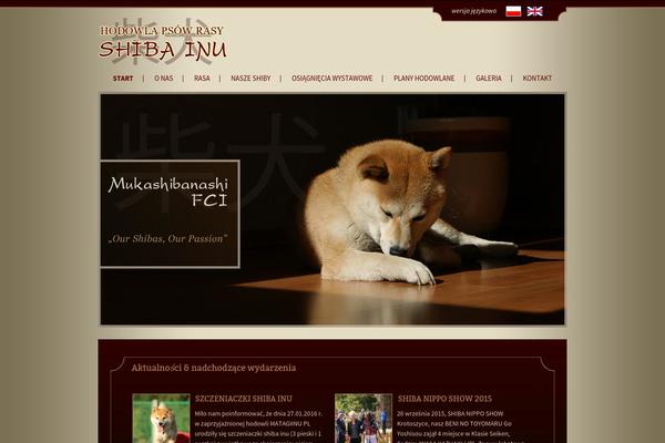 Twenty Thirteen theme site design template sample