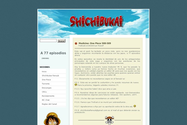 Site using Page-list plugin