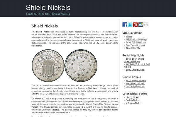 shieldnickels.us site used Mobile-adaptation