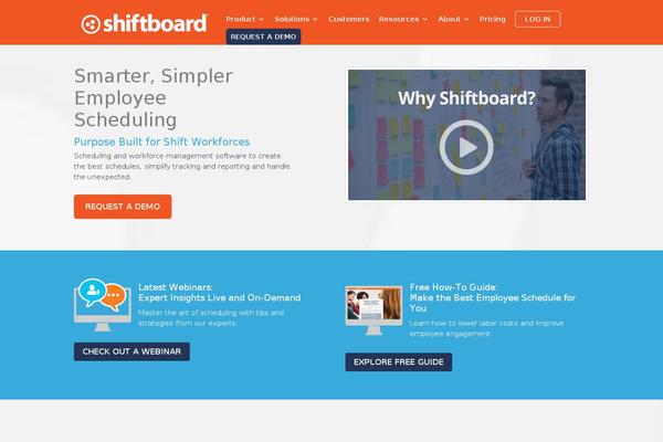 shiftboard.com site used Shiftboard