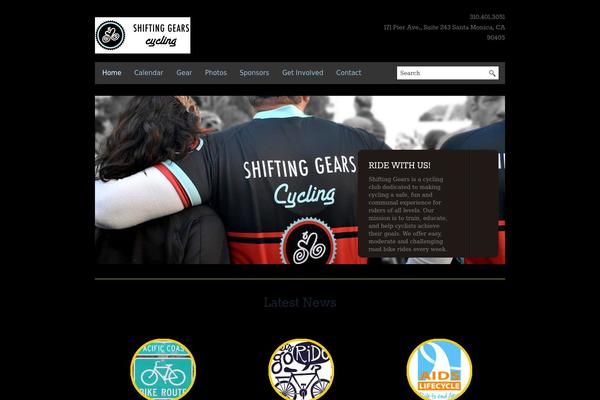 BlackBird theme site design template sample