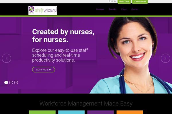 shiftwizard.com site used Shiftwizard