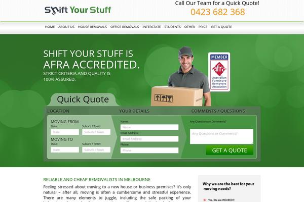shiftyourstuff.com.au site used Shift_my_stuff
