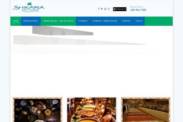 shikararestaurant.com site used Restaurent