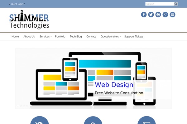 shimmertechno.com site used Shimmer