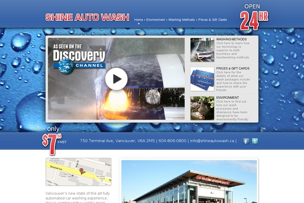 shineautowash.ca site used Shine