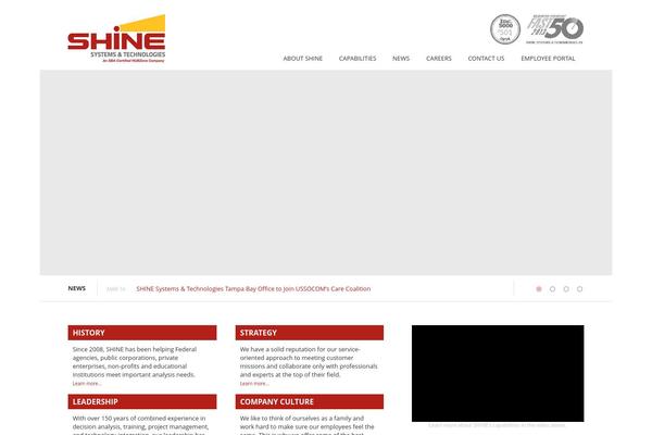 shinesystech.com site used Shine-2015