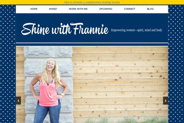 shinewithfrannie.com site used Ff8-2015
