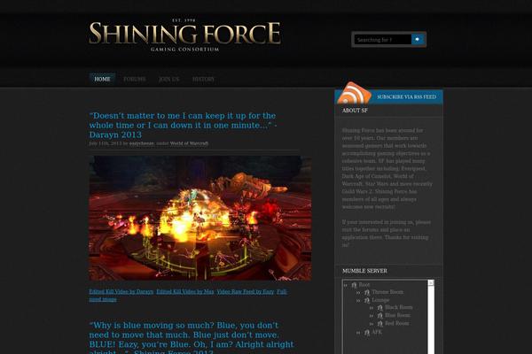 shiningforce.net site used Linetech