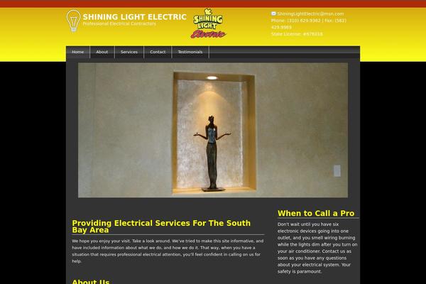 shininglightelectric.com site used SLE
