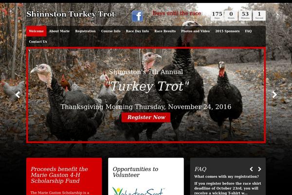 shinnstonturkeytrot.com site used Turkey