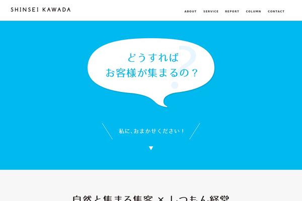 shinsei-kawada.com site used Shinsei-k