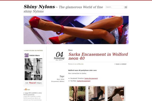 shiny-nylons.com site used Chateau Theme