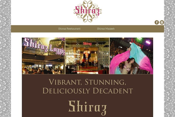 shirazfnb.com site used Shiraz