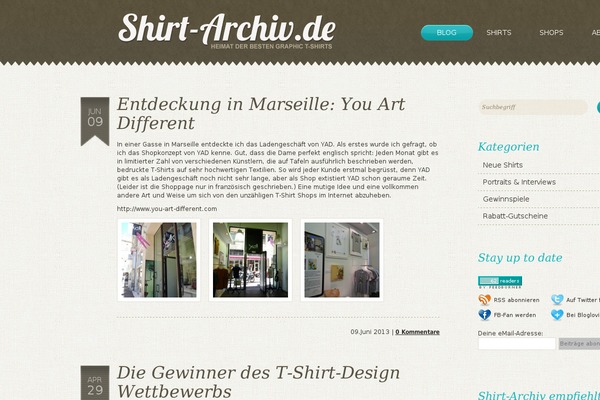 shirts WordPress theme, websites list used shirts theme shirts theme websites examples