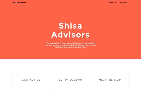 shisaadvisors.com site used Instantwp