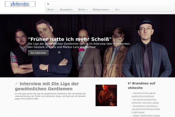 Customizr theme site design template sample
