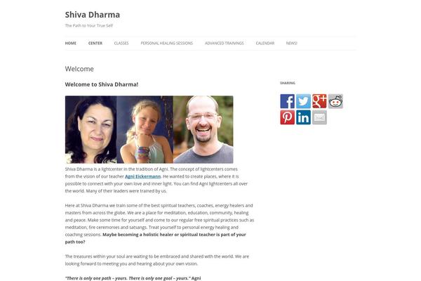 Twenty Twelve theme site design template sample