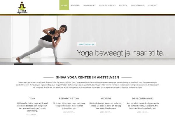 shivayogacenter.nl site used Weblizar_premium