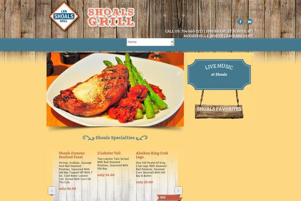 Seafresh theme site design template sample