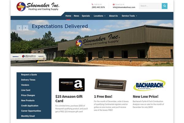 shoemakerhvac.com site used Main-cargopress-pt