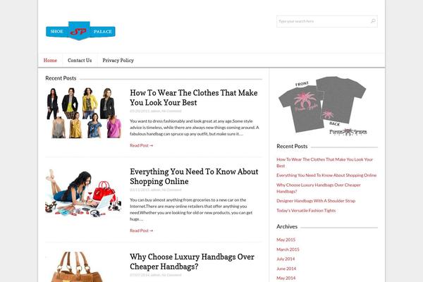 Lightly theme site design template sample