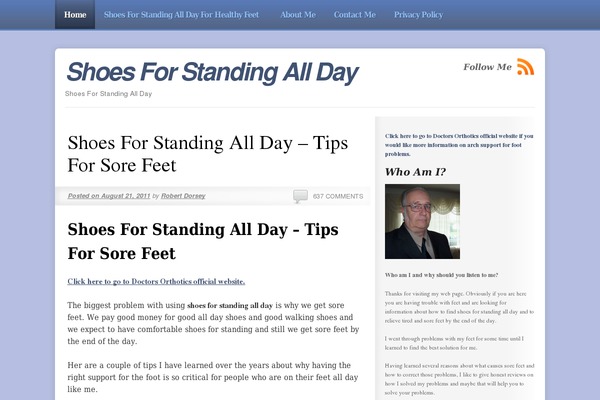shoesforstandingallday.com site used SmartOne