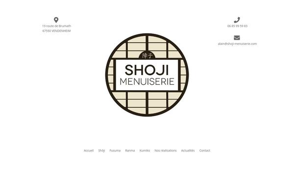 shoji-menuiserie.com site used Themebyinova