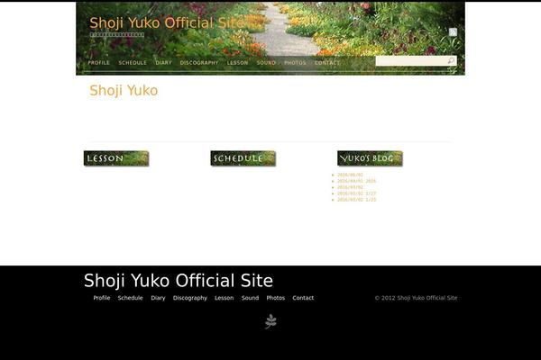 Platform theme site design template sample