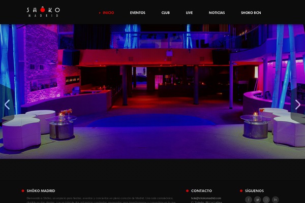 shokomadrid.com site used Shoko