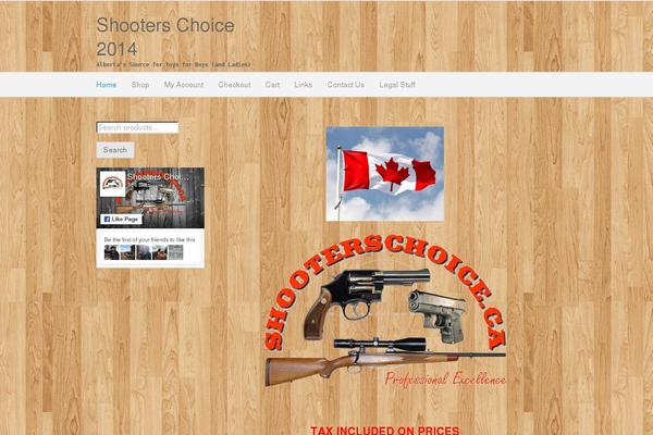 shooterschoice.ca site used WShop