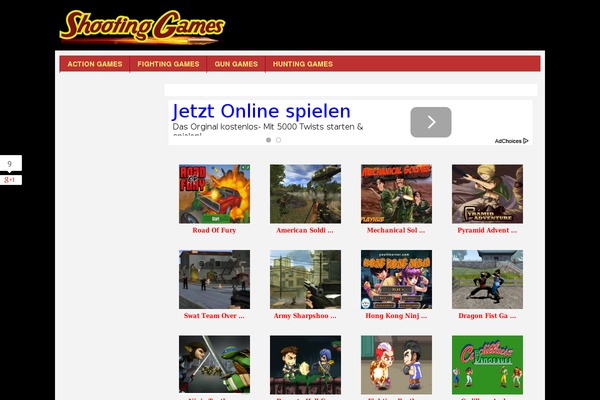 shootinggames.pk site used GameClub