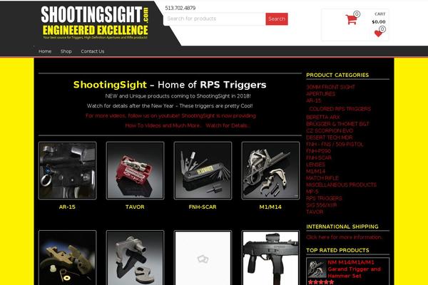 shootingsight.com site used Alpha-store-pro