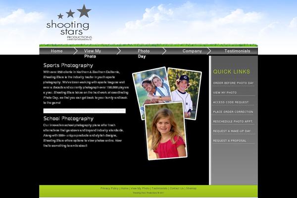 shootingstarsphoto.com site used Sswp-template