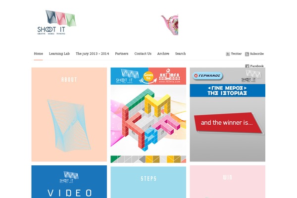 Minimer theme site design template sample