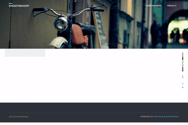 Septera theme site design template sample