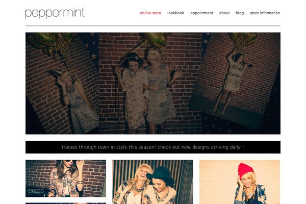 shop-peppermint.com site used Peppermint