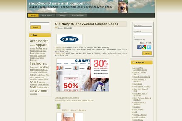 shop2world.net site used 2shop2worldtemp