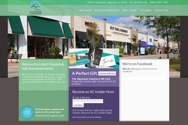 shopatalgonquincommons.com site used Algonquincommons